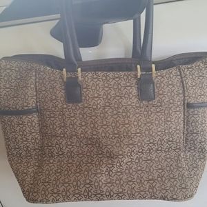 Anne Klein Large Brown Purse